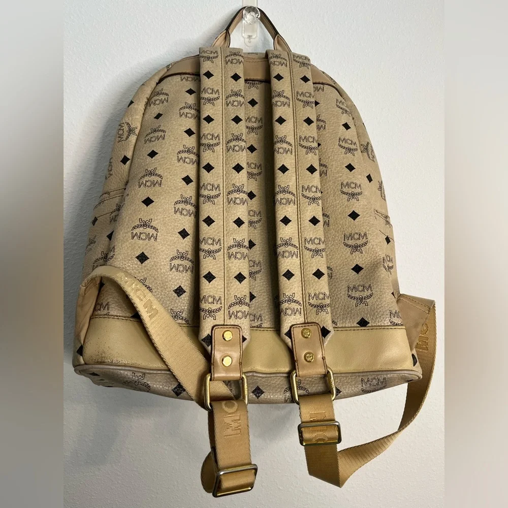 MCM STUDDED BACKPACK ๐ - Picture 4 of 13